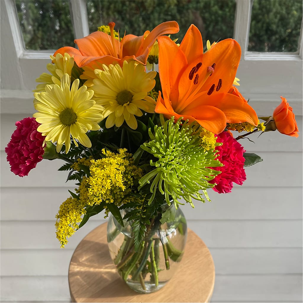 Bold & Bright – A Florist Original – Savannah Flower Market, Savannah GA