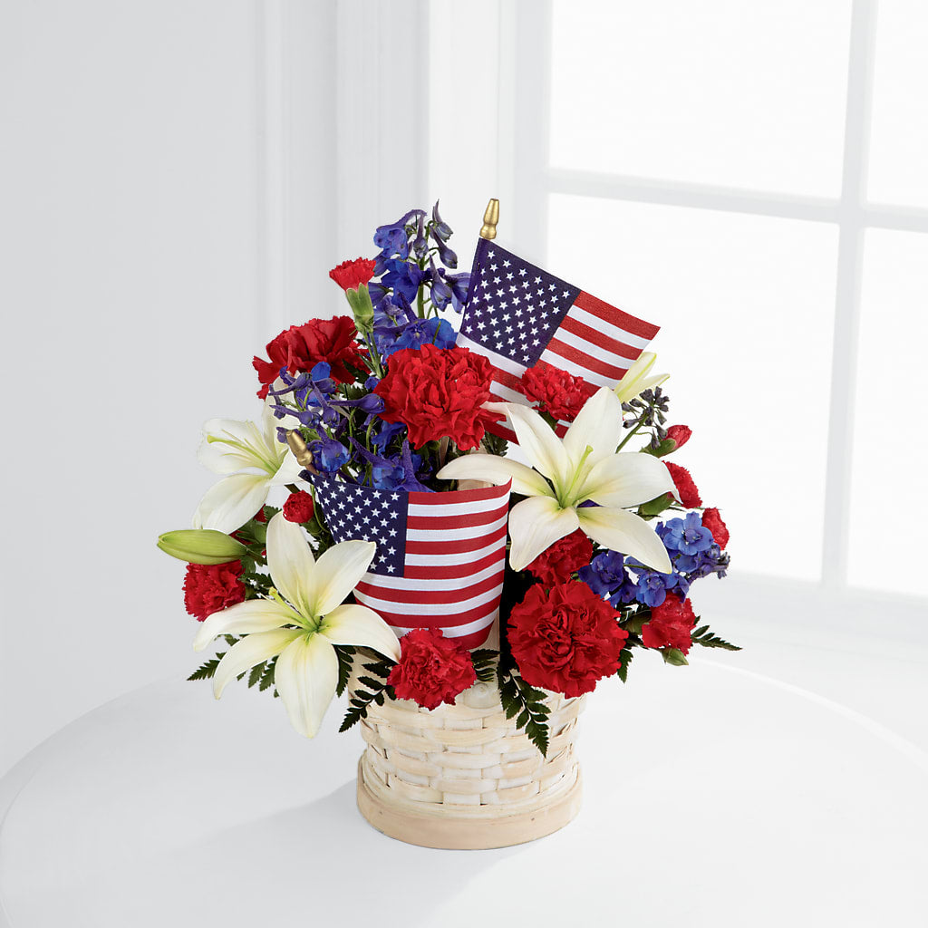 American Glory Bouquet – Savannah Flower Market, Savannah GA