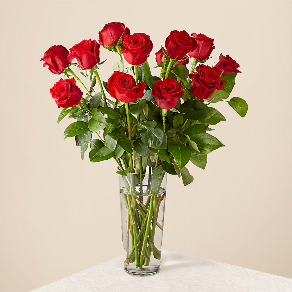Long Stem Red Rose Bouquet – Savannah Flower Market, Savannah GA