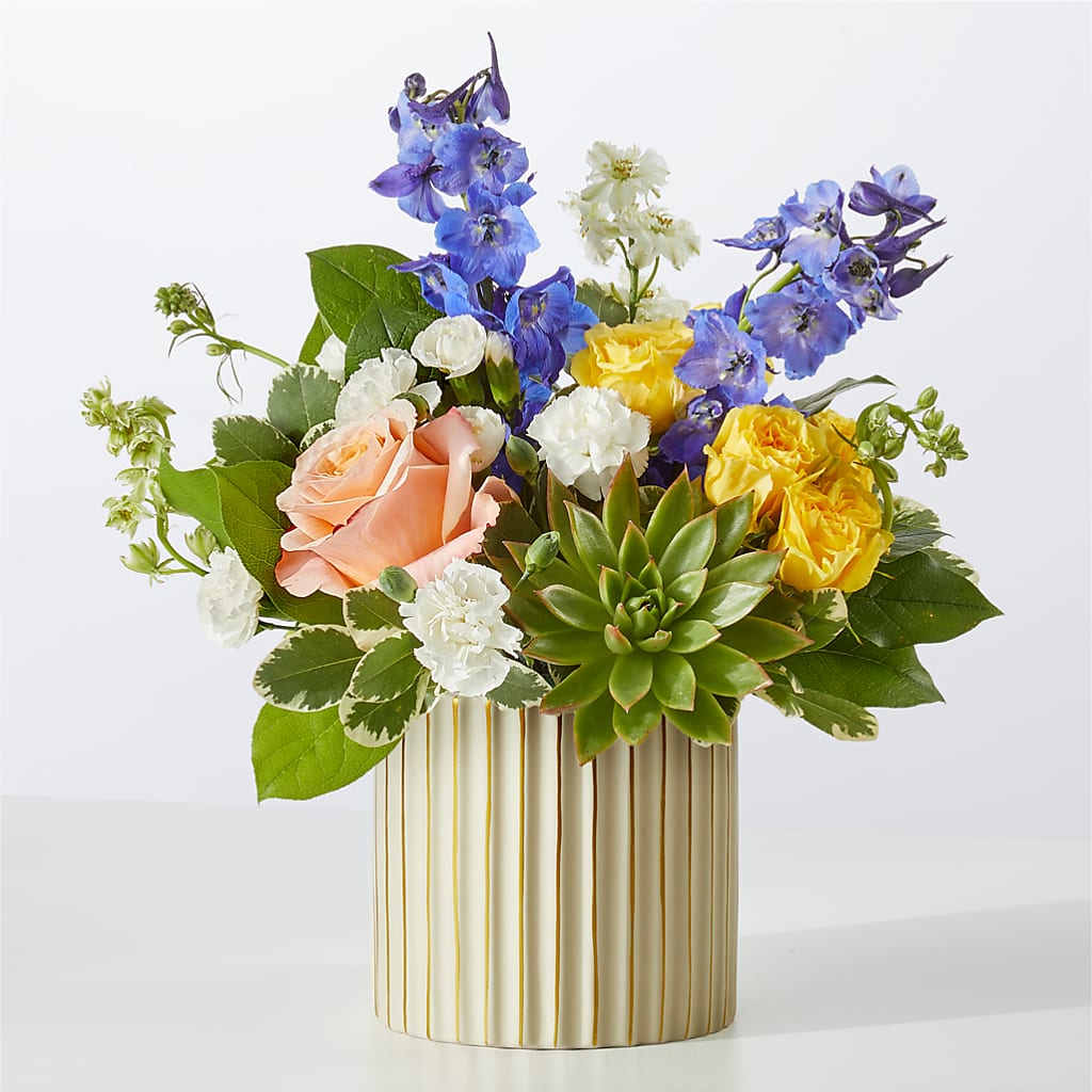 Cobalt Reverie Bouquet – Savannah Flower Market, Savannah GA