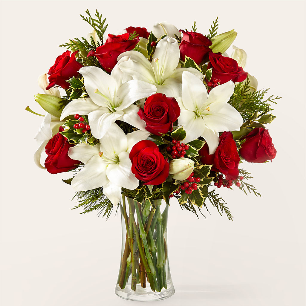 Sparkling Snowflakes Bouquet – Savannah Flower Market, Savannah GA