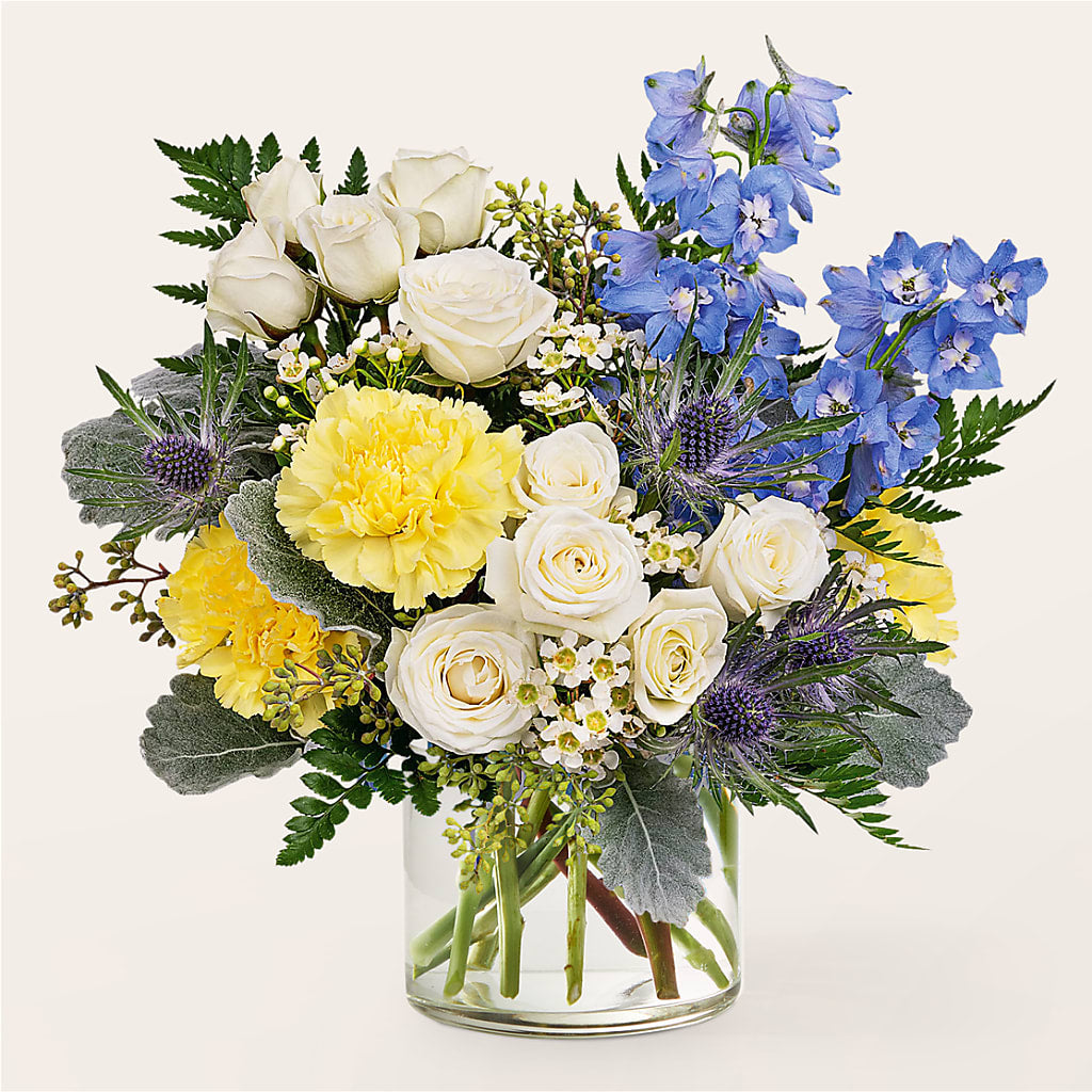 Lemon Sorbet Bouquet – Savannah Flower Market, Savannah GA