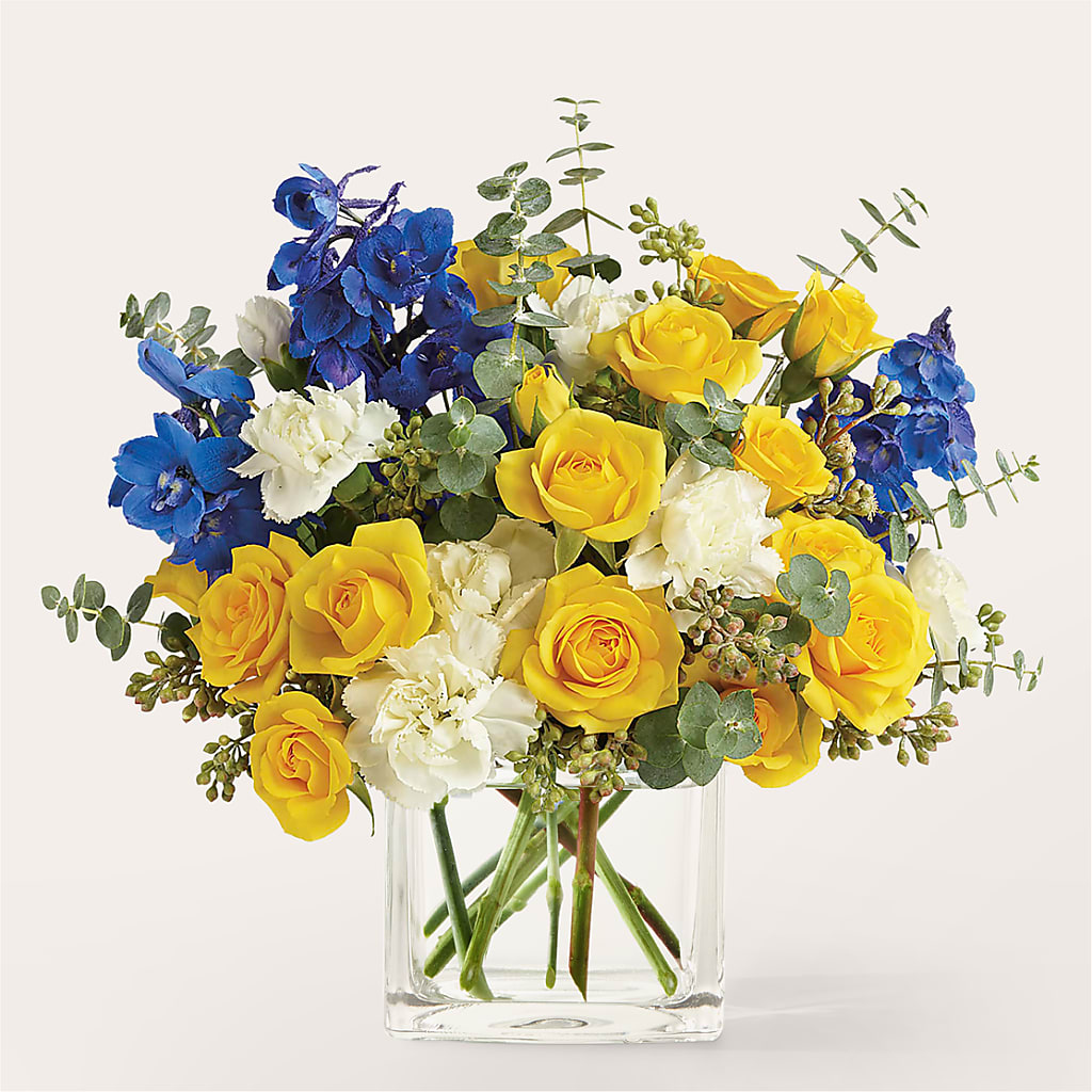 Sparkling Citrine Bouquet – Savannah Flower Market, Savannah GA