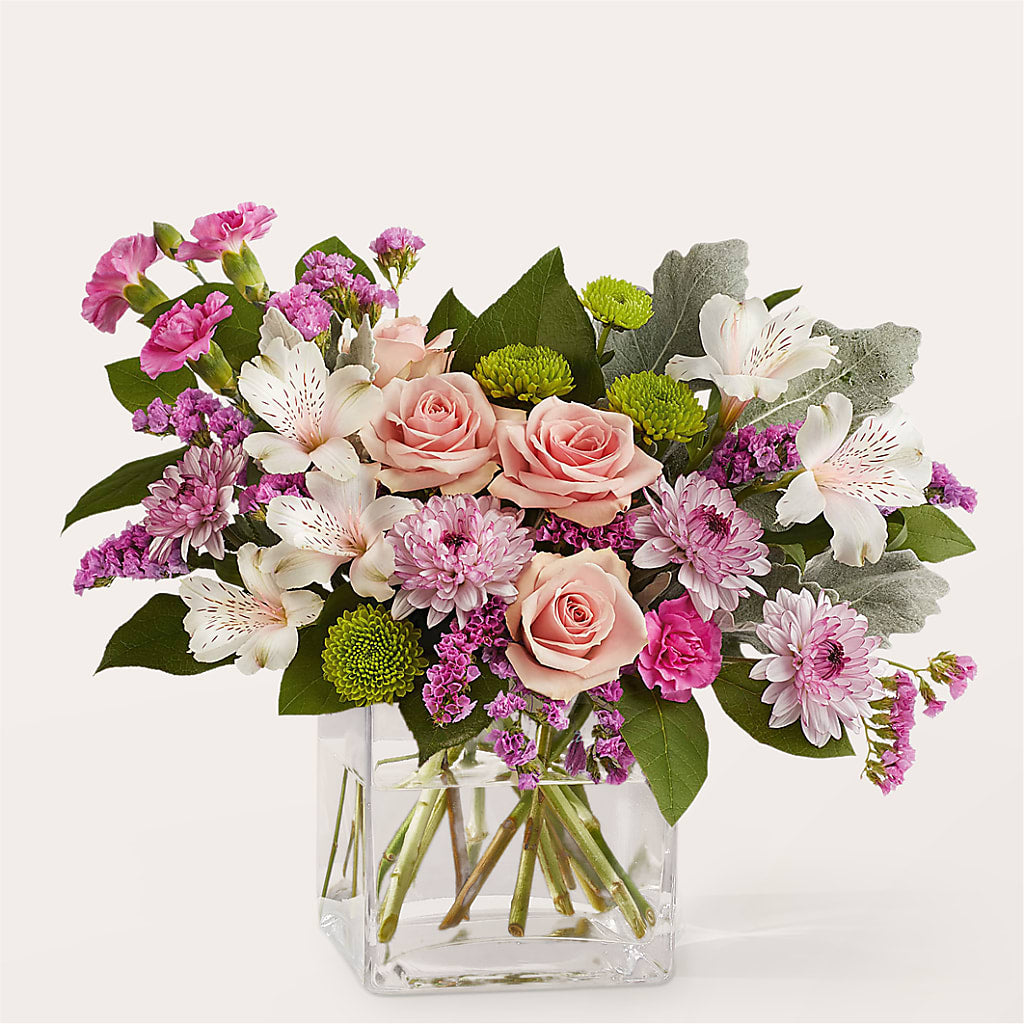 Pink Suede Bouquet – Savannah Flower Market, Savannah GA