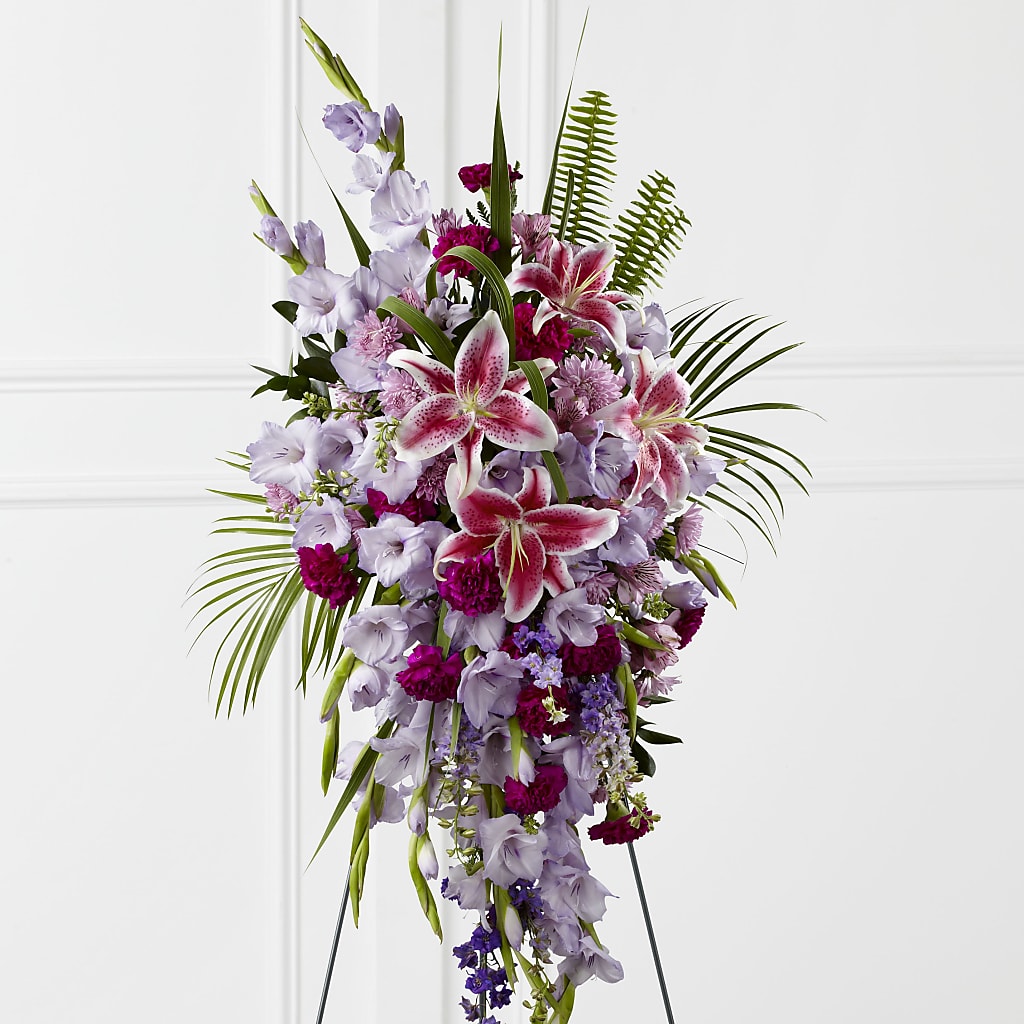 Tender Touch Standing Spray – Savannah Flower Market, Savannah GA