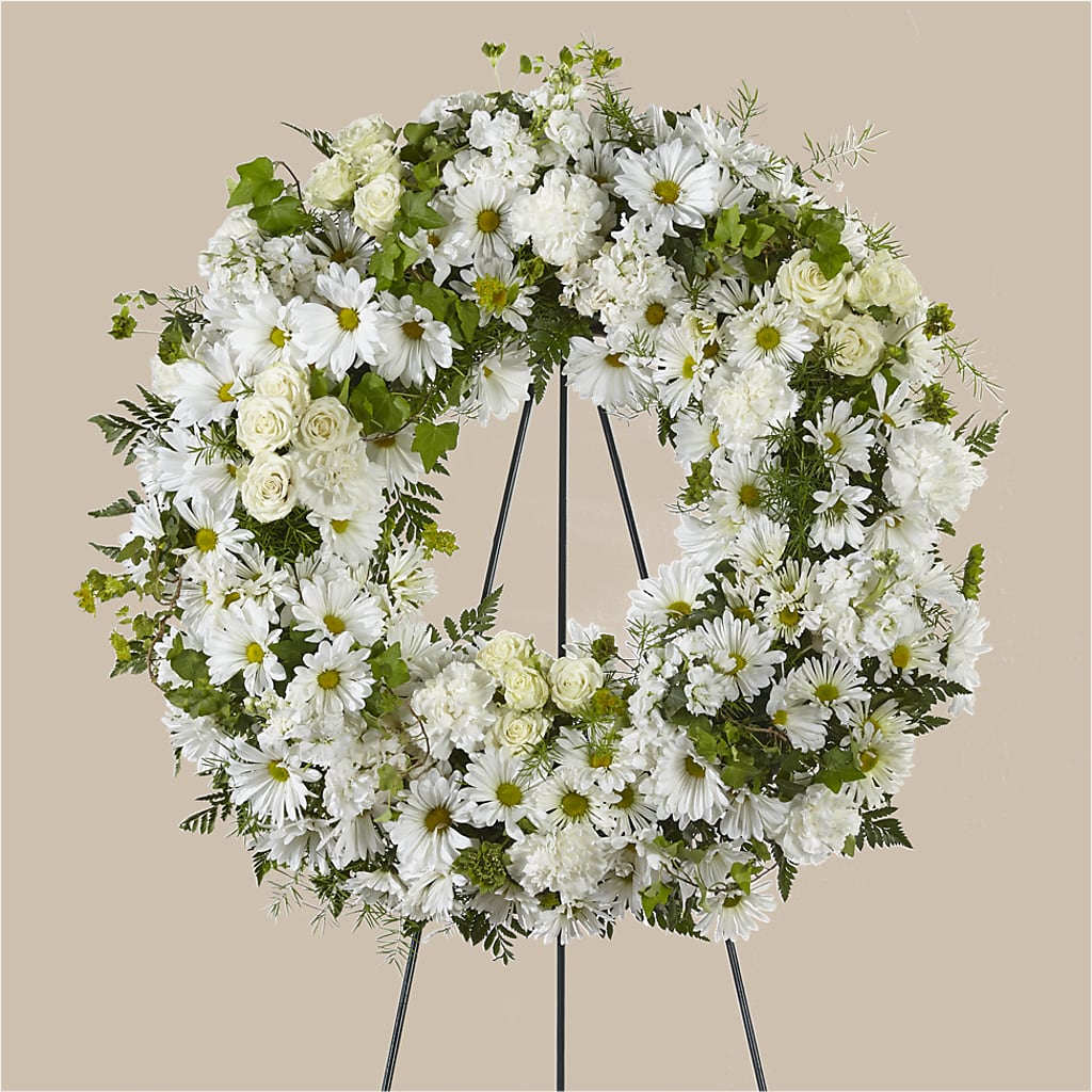 Faithful Wishes Wreath – Savannah Flower Market, Savannah GA