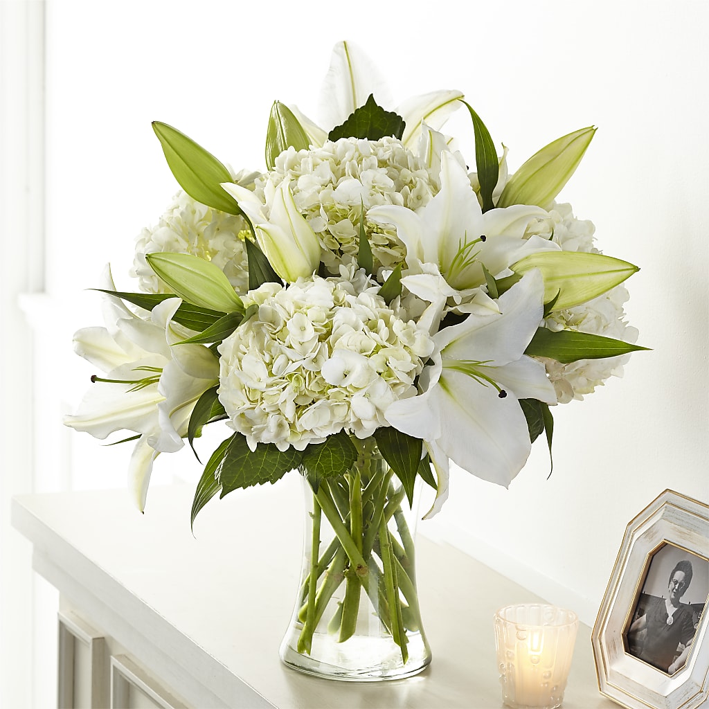 Compassionate Lily Bouquet – Savannah Flower Market, Savannah GA