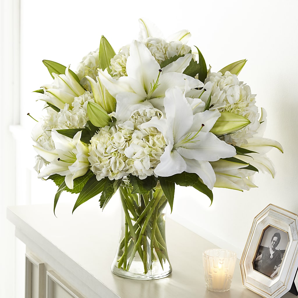 Compassionate Lily Bouquet – Savannah Flower Market, Savannah GA