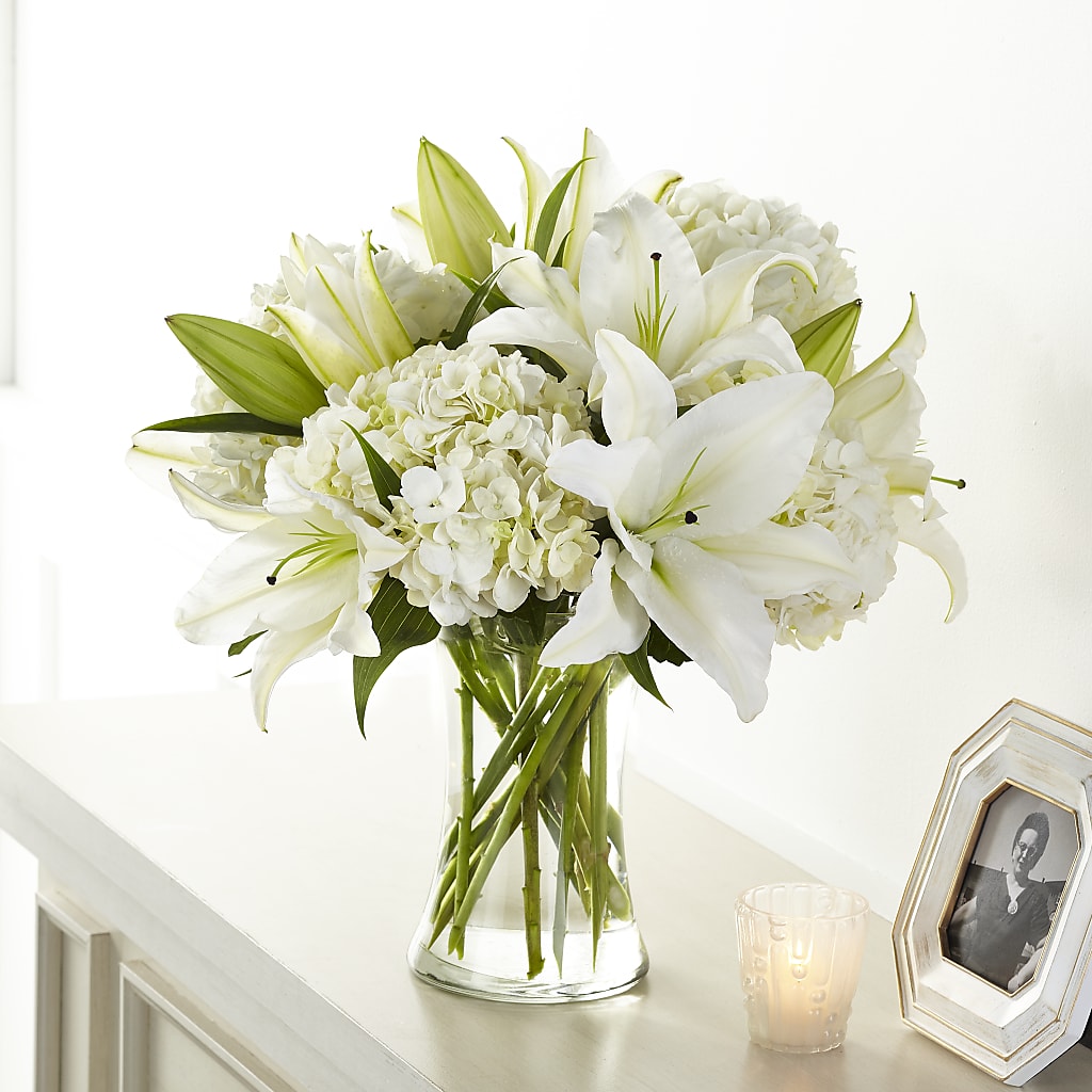 Compassionate Lily Bouquet – Savannah Flower Market, Savannah GA