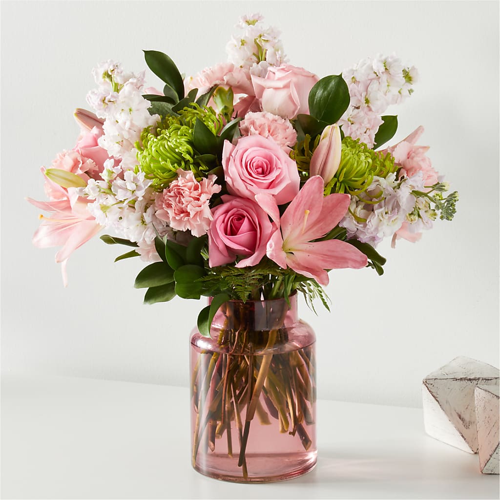Pretty in Pink Bouquet – Savannah Flower Market, Savannah GA