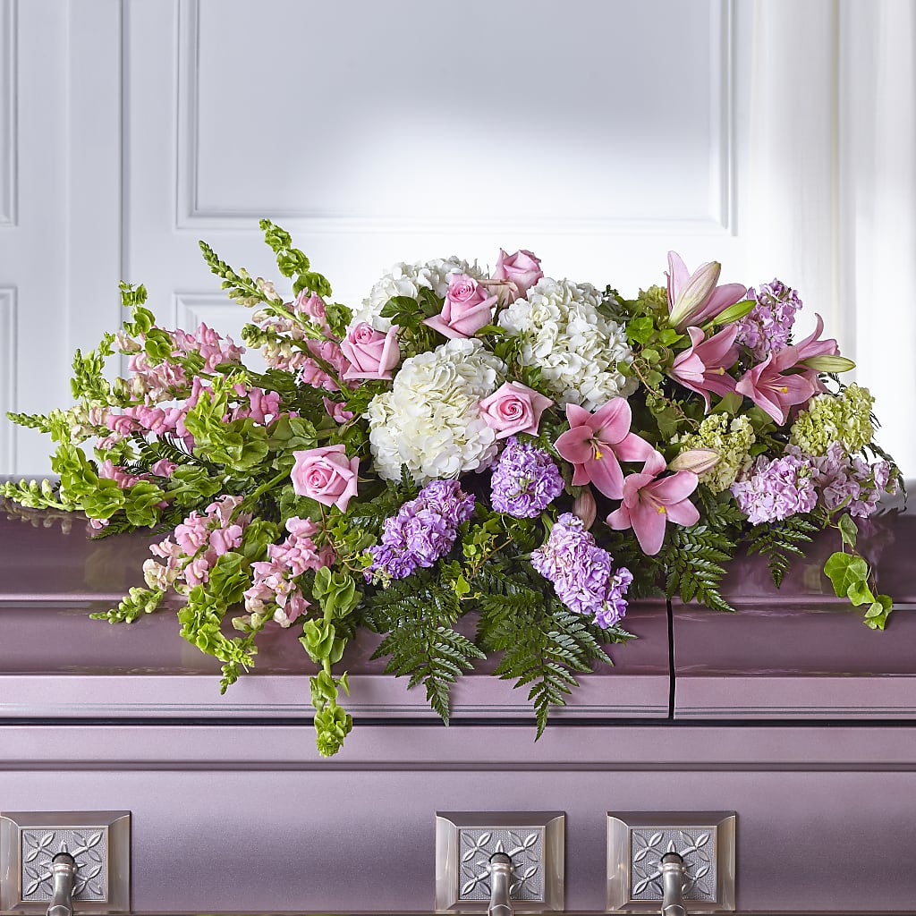 Life's Gratitude Casket Spray – Savannah Flower Market, Savannah GA
