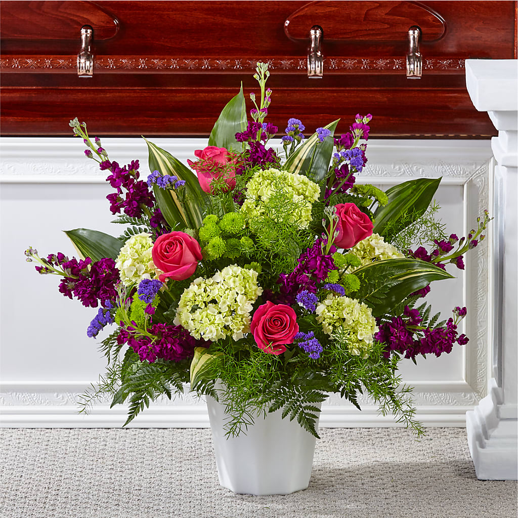 Beautiful Horizons Floor Basket – Savannah Flower Market, Savannah GA