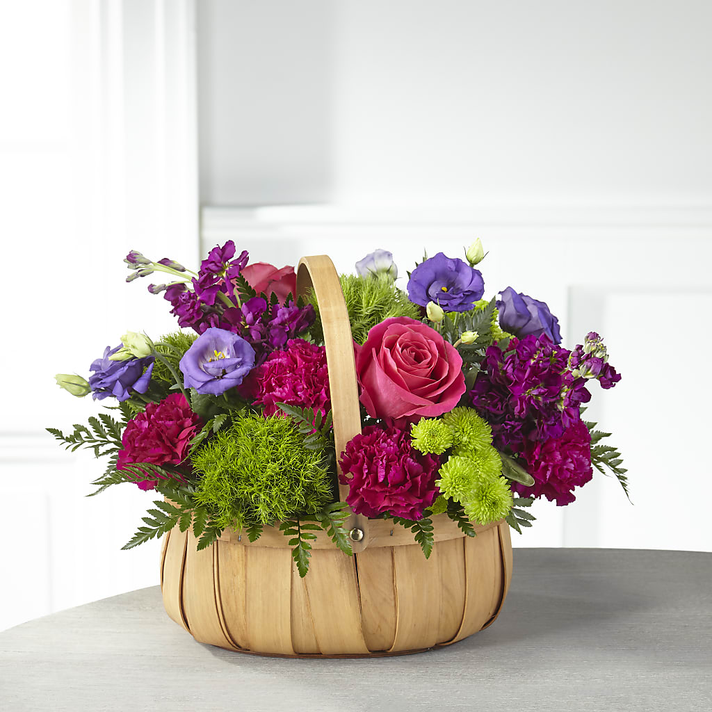 Serene Sanctuary Basket – Savannah Flower Market, Savannah GA