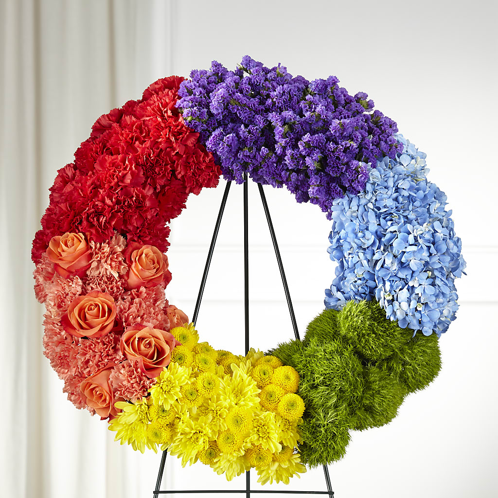 Circle of Love Wreath – Savannah Flower Market, Savannah GA