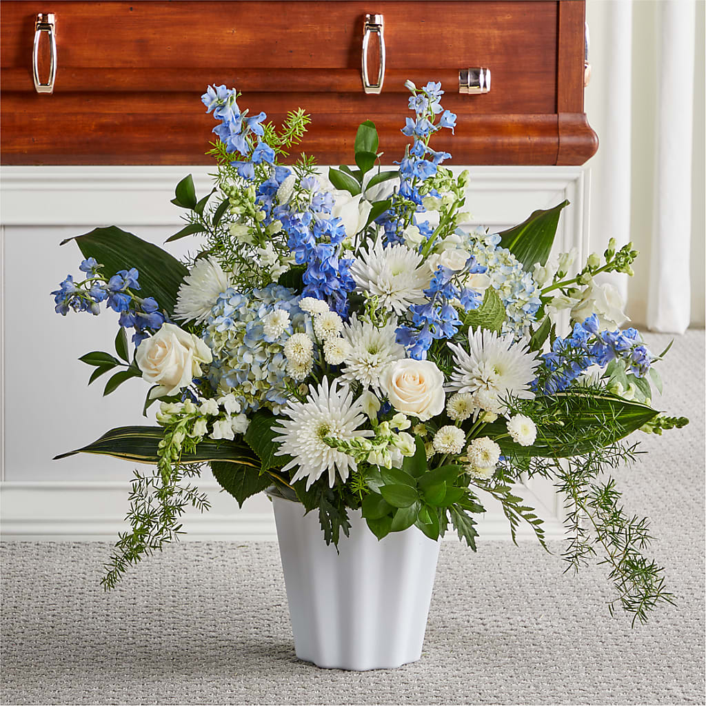 Everlasting Memories Floor Basket – Savannah Flower Market, Savannah GA