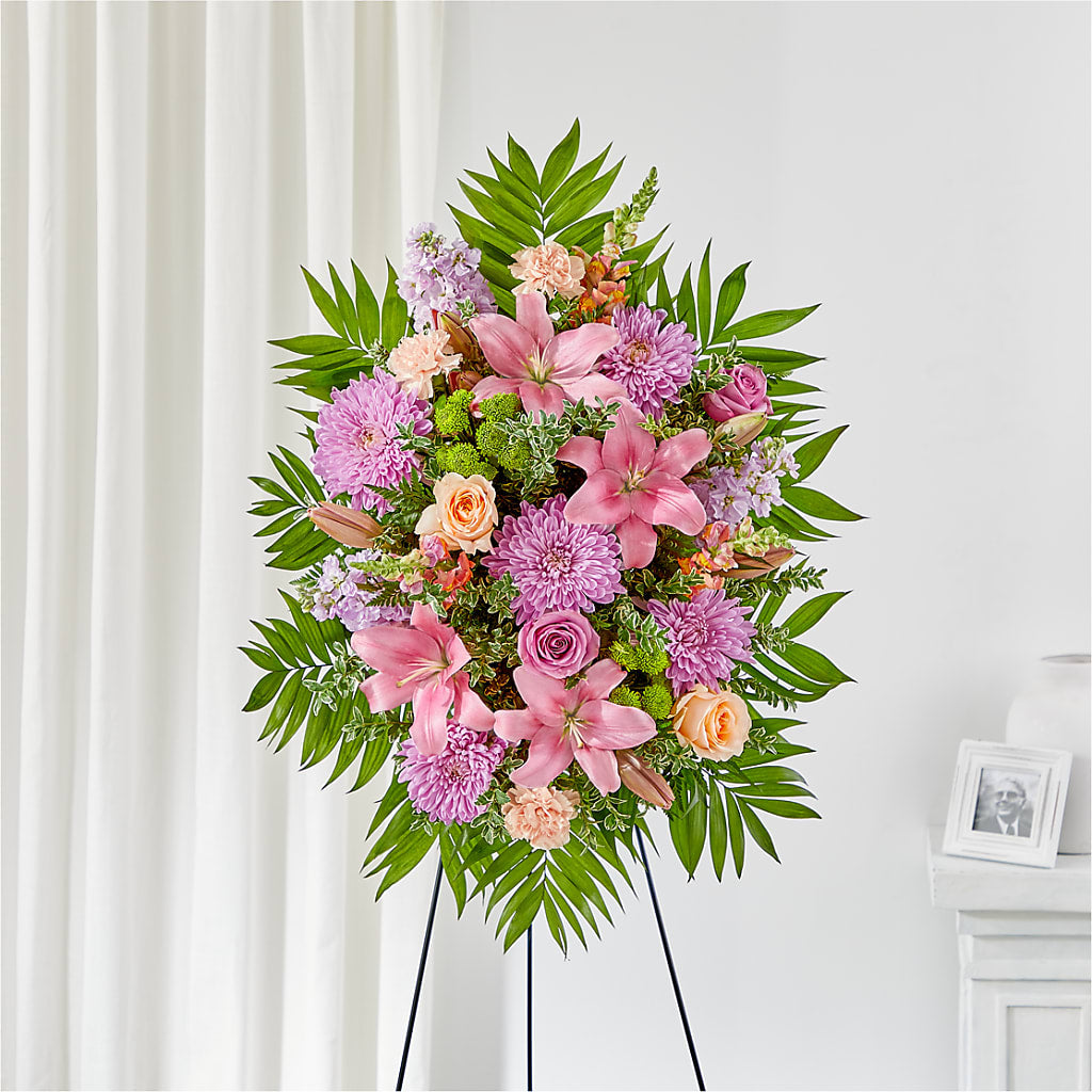 Love & Light Standing Spray – Savannah Flower Market, Savannah GA