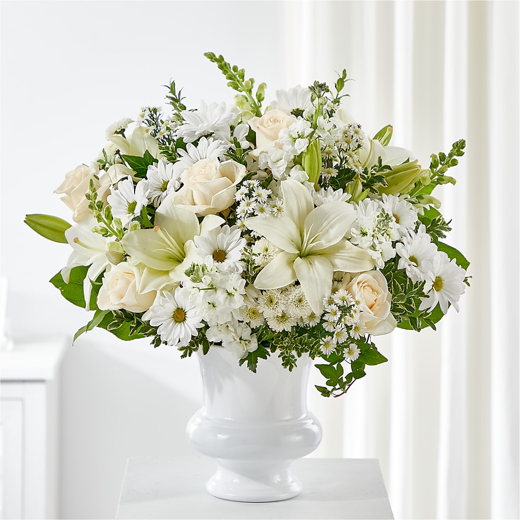 Uplifting Urn Arrangement – Savannah Flower Market, Savannah GA