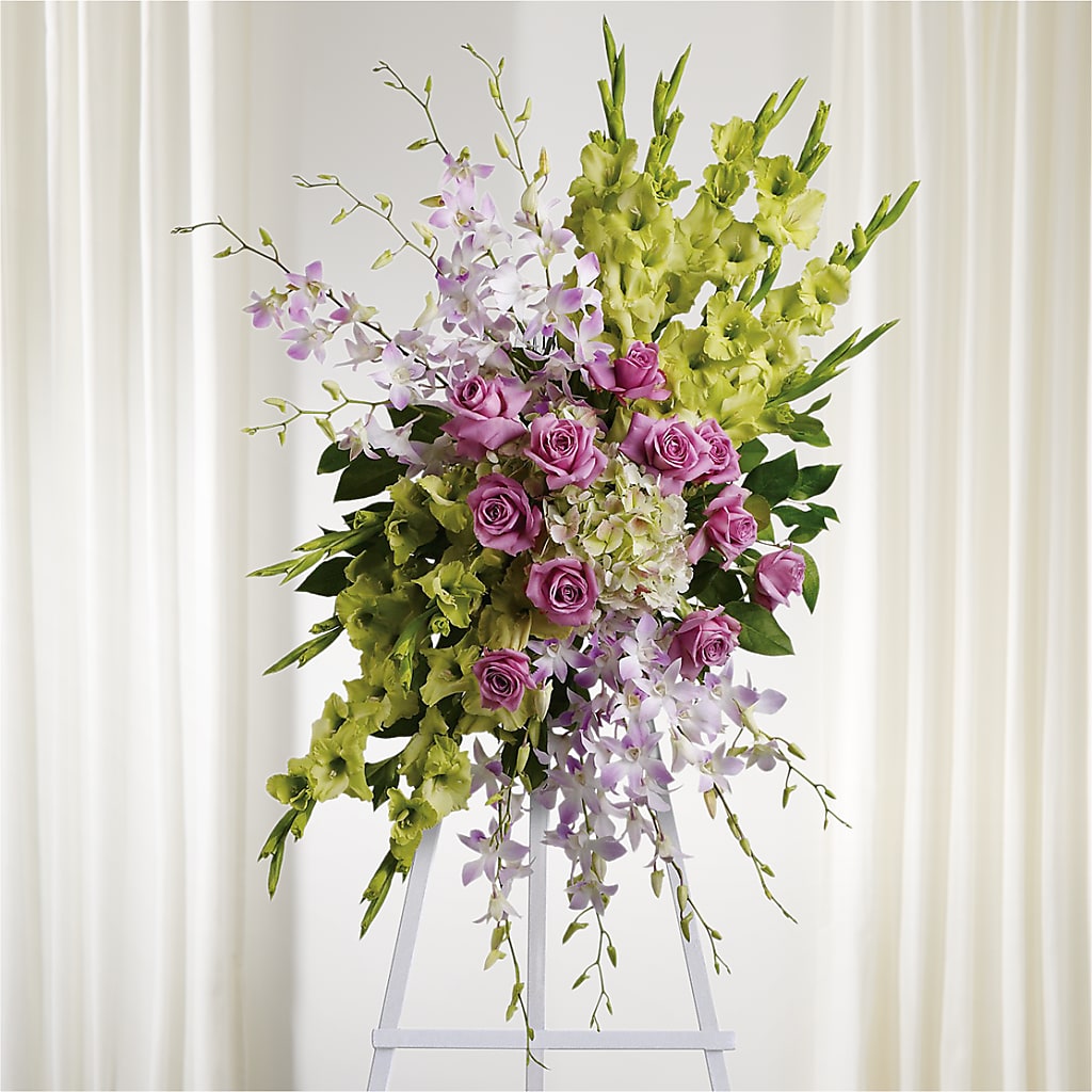 Lasting Legacy Standing Spray – Savannah Flower Market, Savannah GA