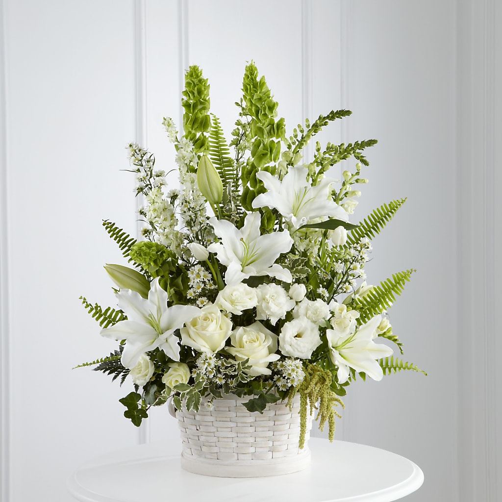 In Our Thoughts Arrangement – Savannah Flower Market, Savannah GA