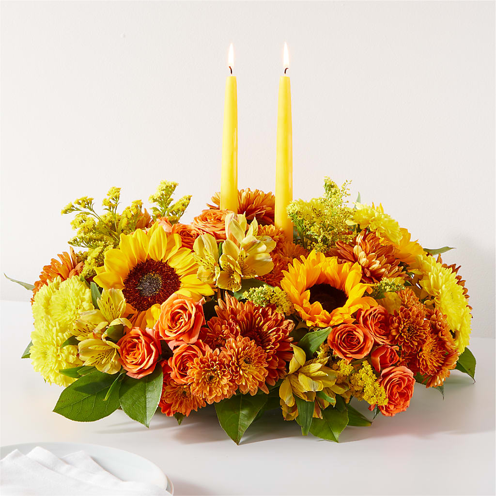 Autumn Harmony Centerpiece – Savannah Flower Market, Savannah GA