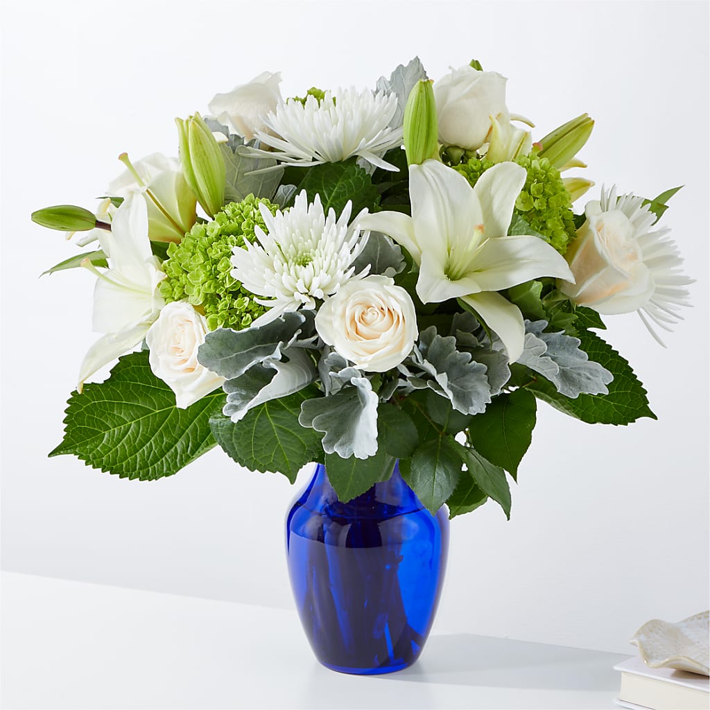 Snowy Dreams Bouquet – Savannah Flower Market, Savannah GA