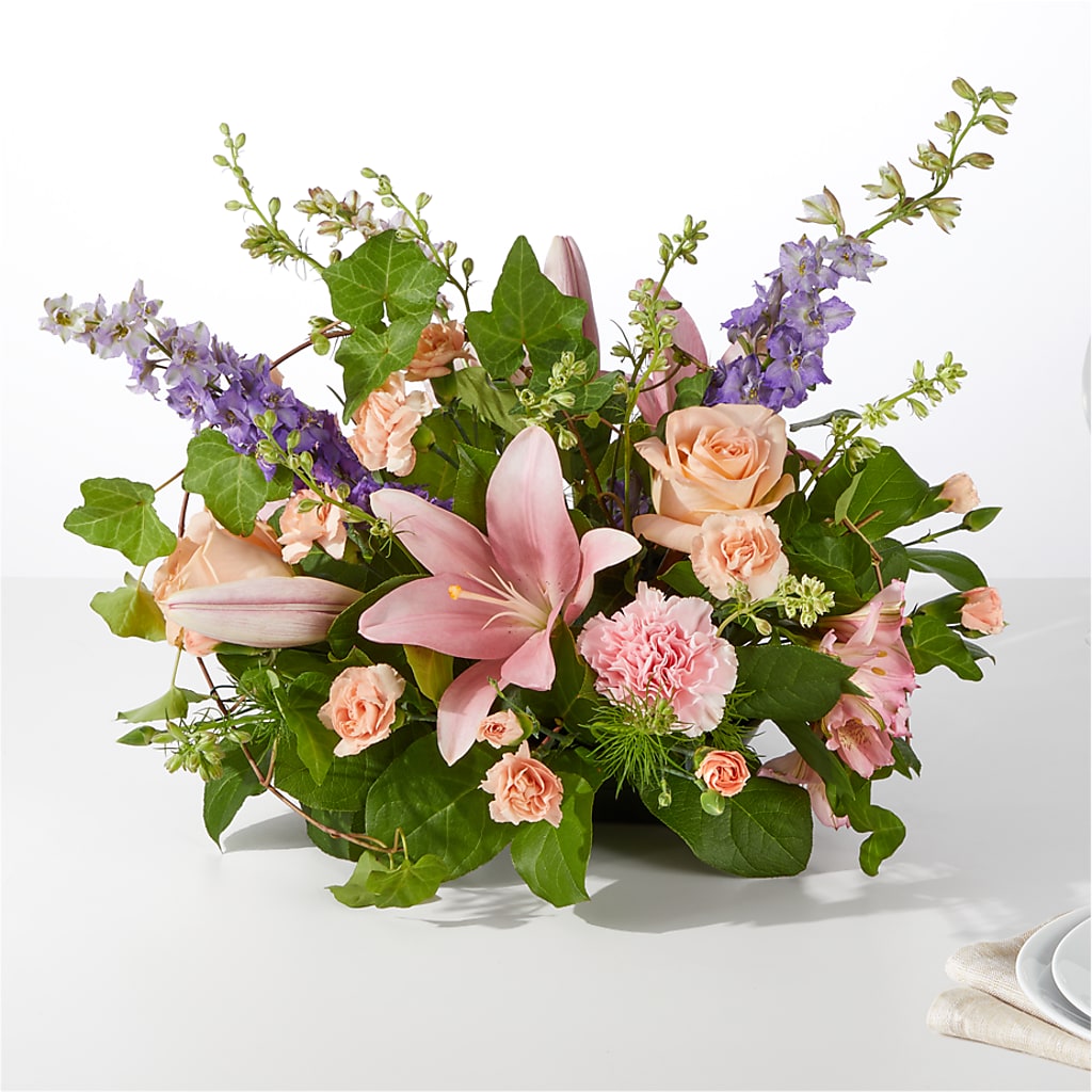 Blossom Time Centerpiece – Savannah Flower Market, Savannah GA