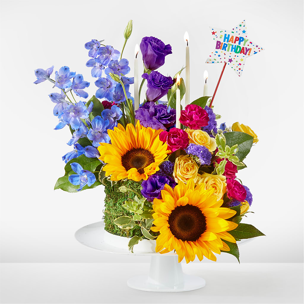 Star of the Day Floral Cake – Savannah Flower Market, Savannah GA