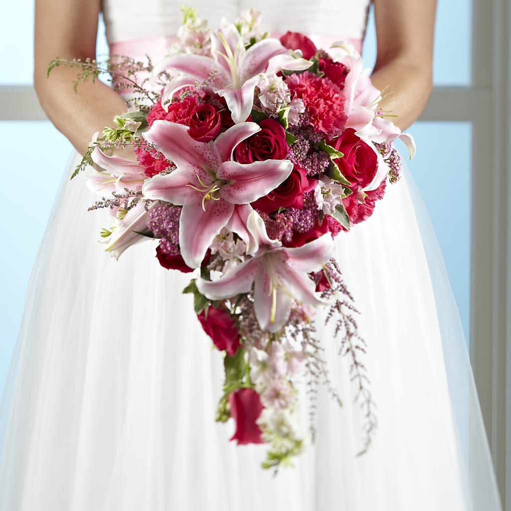 Lily & Rose Bouquet – Savannah Flower Market, Savannah GA