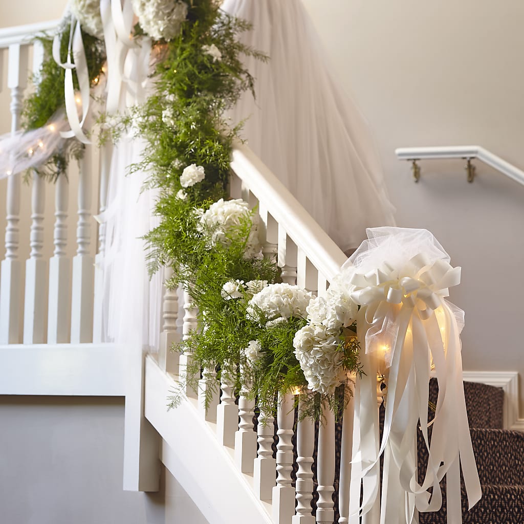 Champagne Dreams Garland – Savannah Flower Market, Savannah GA