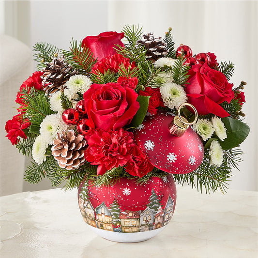 Christmas Carols Ornament –  Savannah Flower Market, Savannah GA