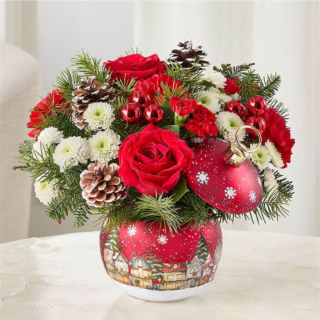 Christmas Carols Ornament –  Savannah Flower Market, Savannah GA