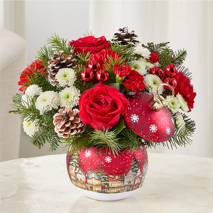 Christmas Carols Ornament –  Savannah Flower Market, Savannah GA