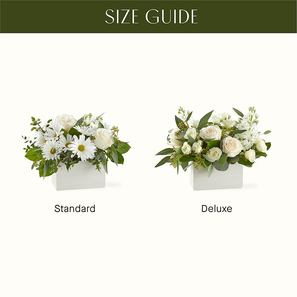 Fresh Linen Box Bouquet –  Savannah Flower Market, Savannah GA