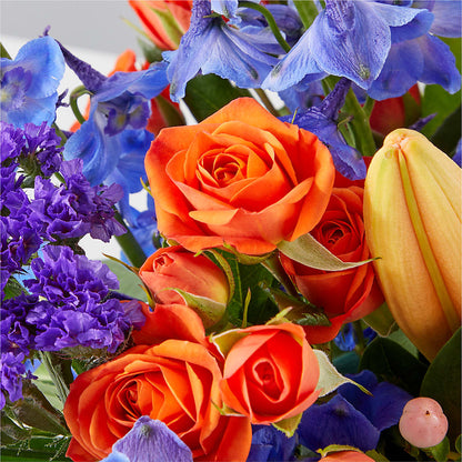 Radiant Citrus Box Bouquet –  Savannah Flower Market, Savannah GA