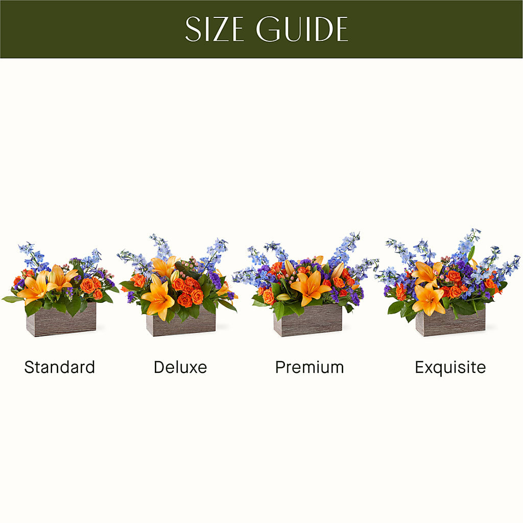 Radiant Citrus Box Bouquet –  Savannah Flower Market, Savannah GA