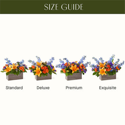 Radiant Citrus Box Bouquet –  Savannah Flower Market, Savannah GA