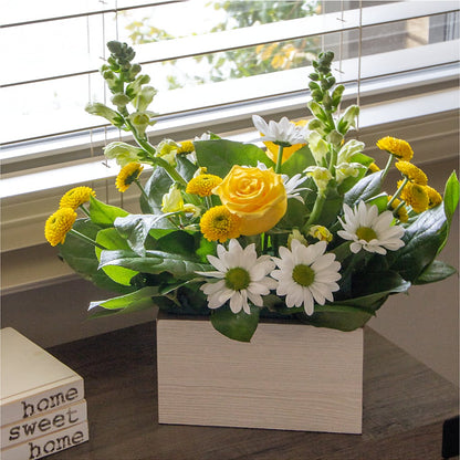 Sun Salutation Box Bouquet –  Savannah Flower Market, Savannah GA