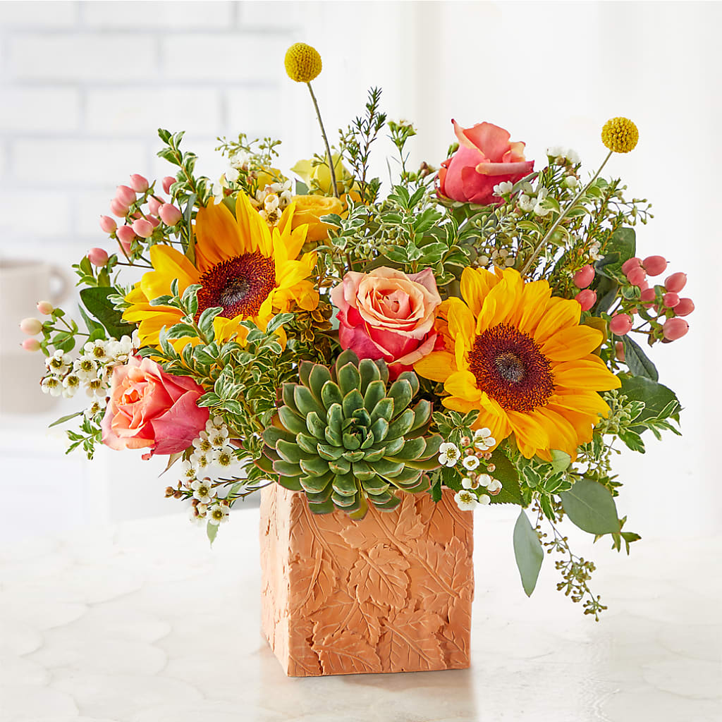 Sunflower Season Bouquet –  Savannah Flower Market, Savannah GA