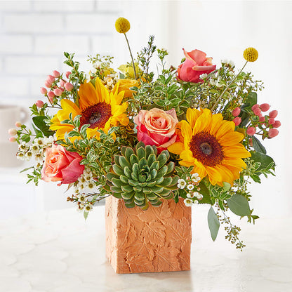 Sunflower Season Bouquet –  Savannah Flower Market, Savannah GA