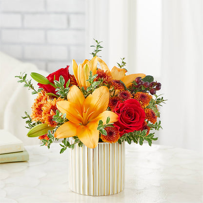Scarlet Skies Bouquet –  Savannah Flower Market, Savannah GA