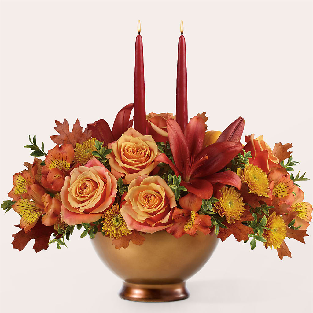 Harvest Table Centerpiece –  Savannah Flower Market, Savannah GA
