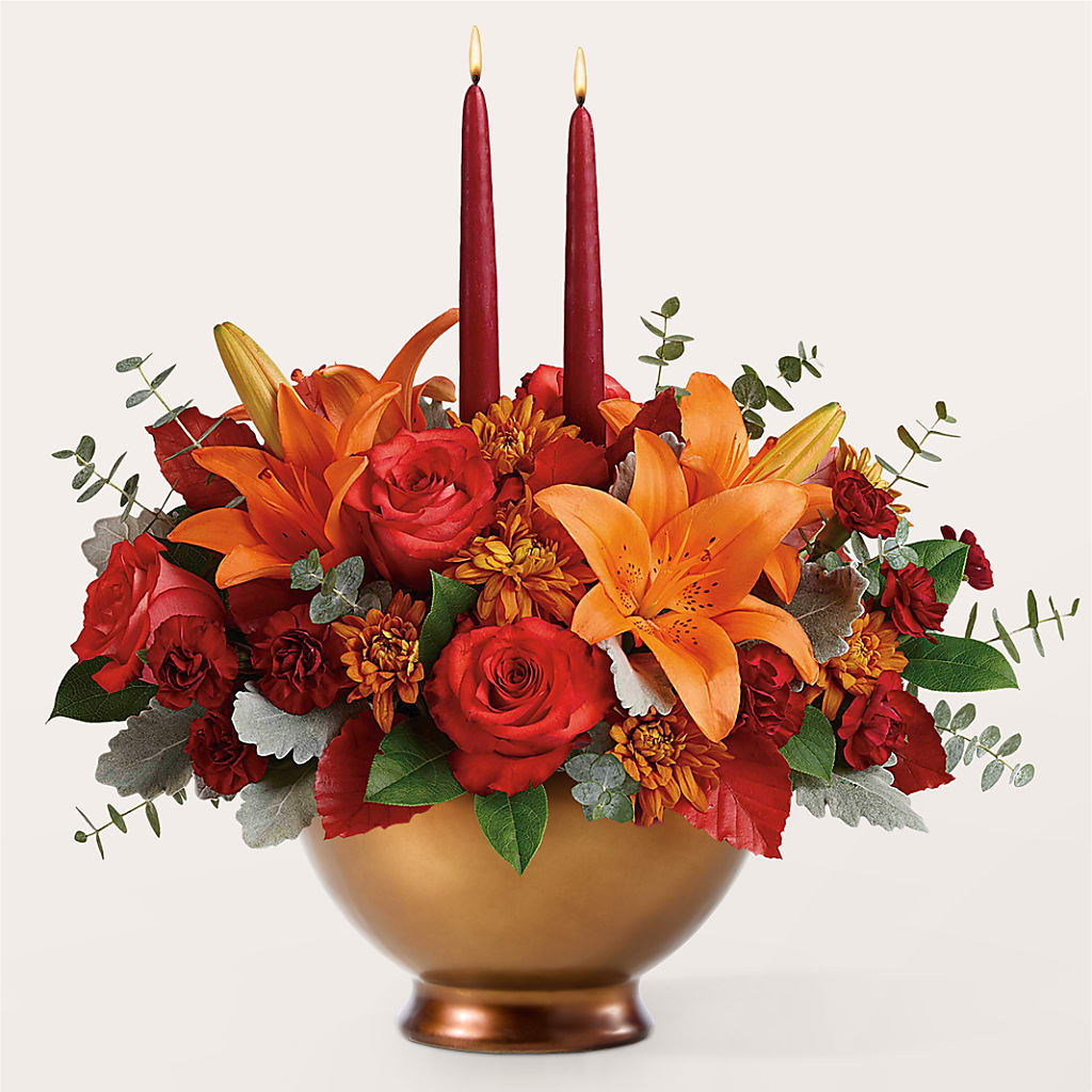 Fruits of Fall Centerpiece –  Savannah Flower Market, Savannah GA
