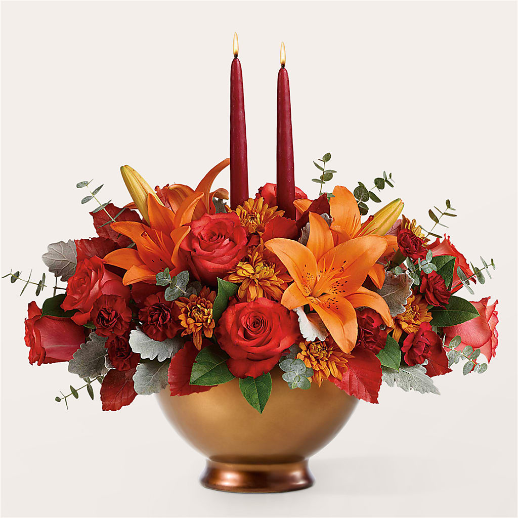 Fruits of Fall Centerpiece –  Savannah Flower Market, Savannah GA