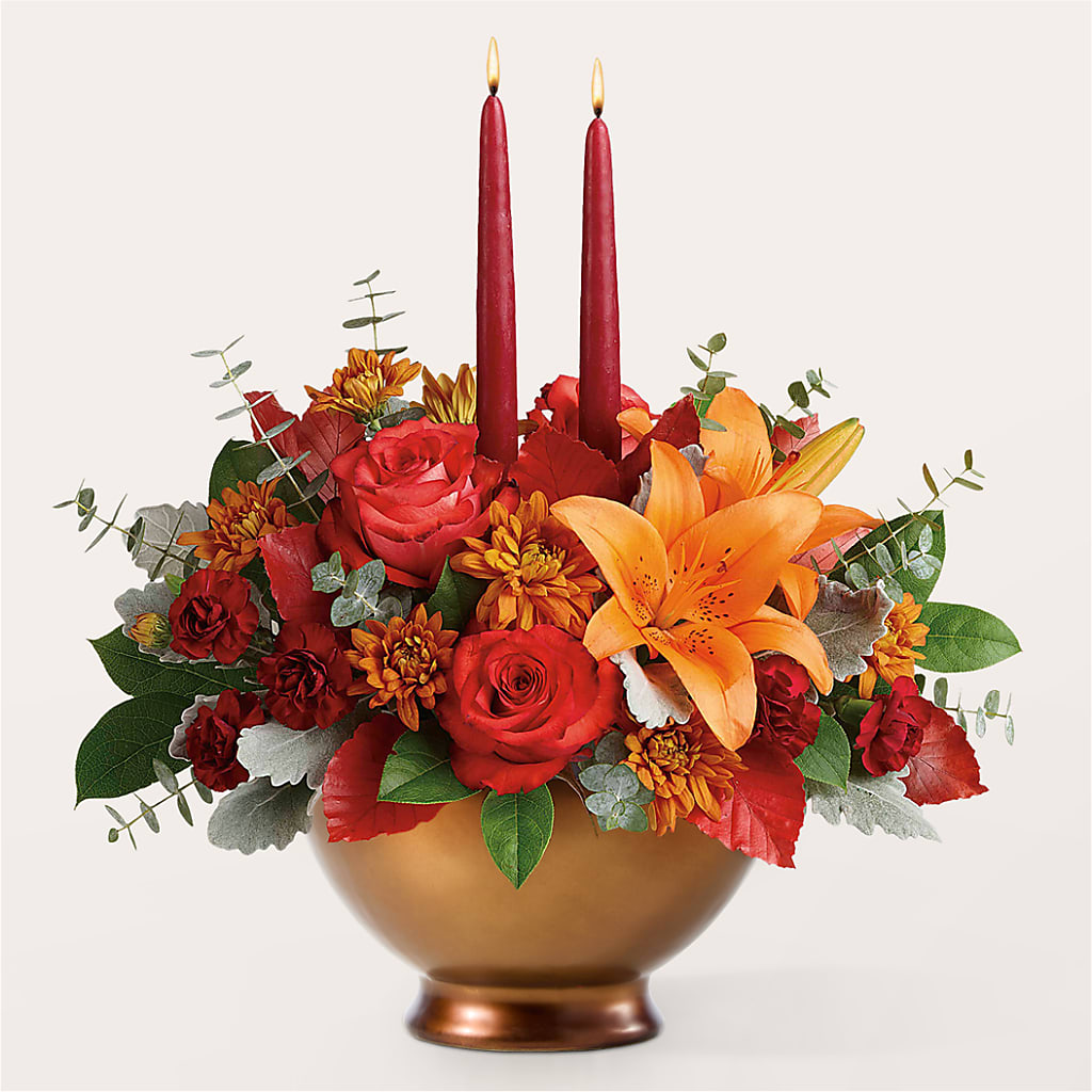 Fruits of Fall Centerpiece –  Savannah Flower Market, Savannah GA