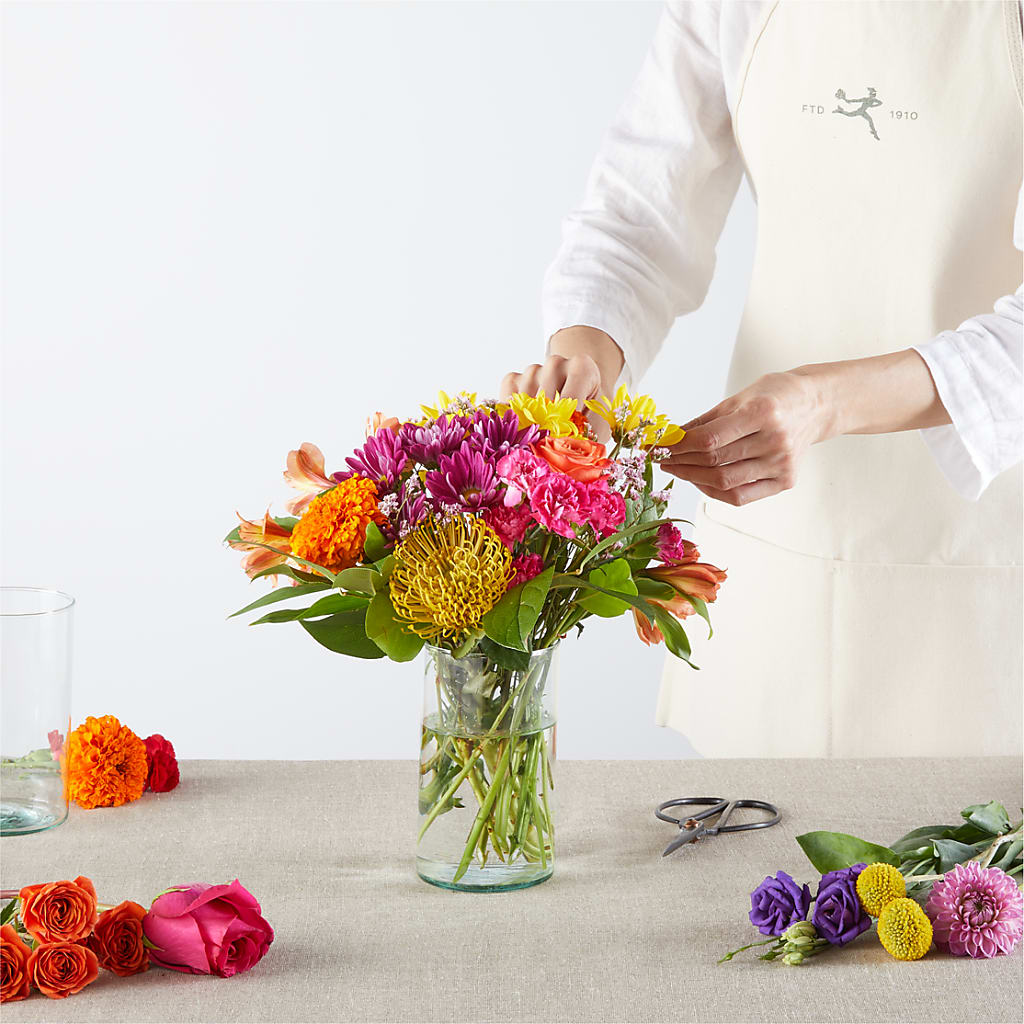 Feast of Color – A Florist Original –  Savannah Flower Market, Savannah GA
