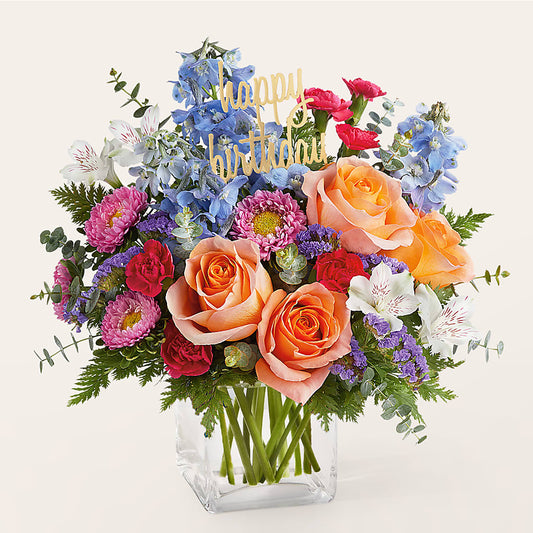 Birthday Bash Bouquet –  Savannah Flower Market, Savannah GA