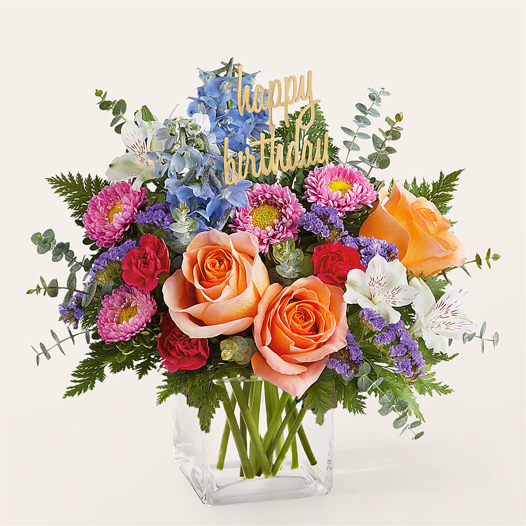Birthday Bash Bouquet –  Savannah Flower Market, Savannah GA