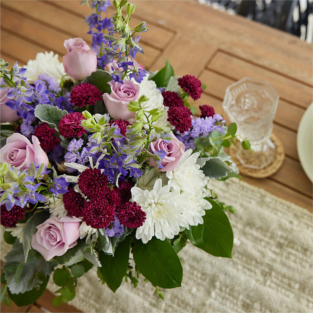 Violet Frost Bouquet –  Savannah Flower Market, Savannah GA