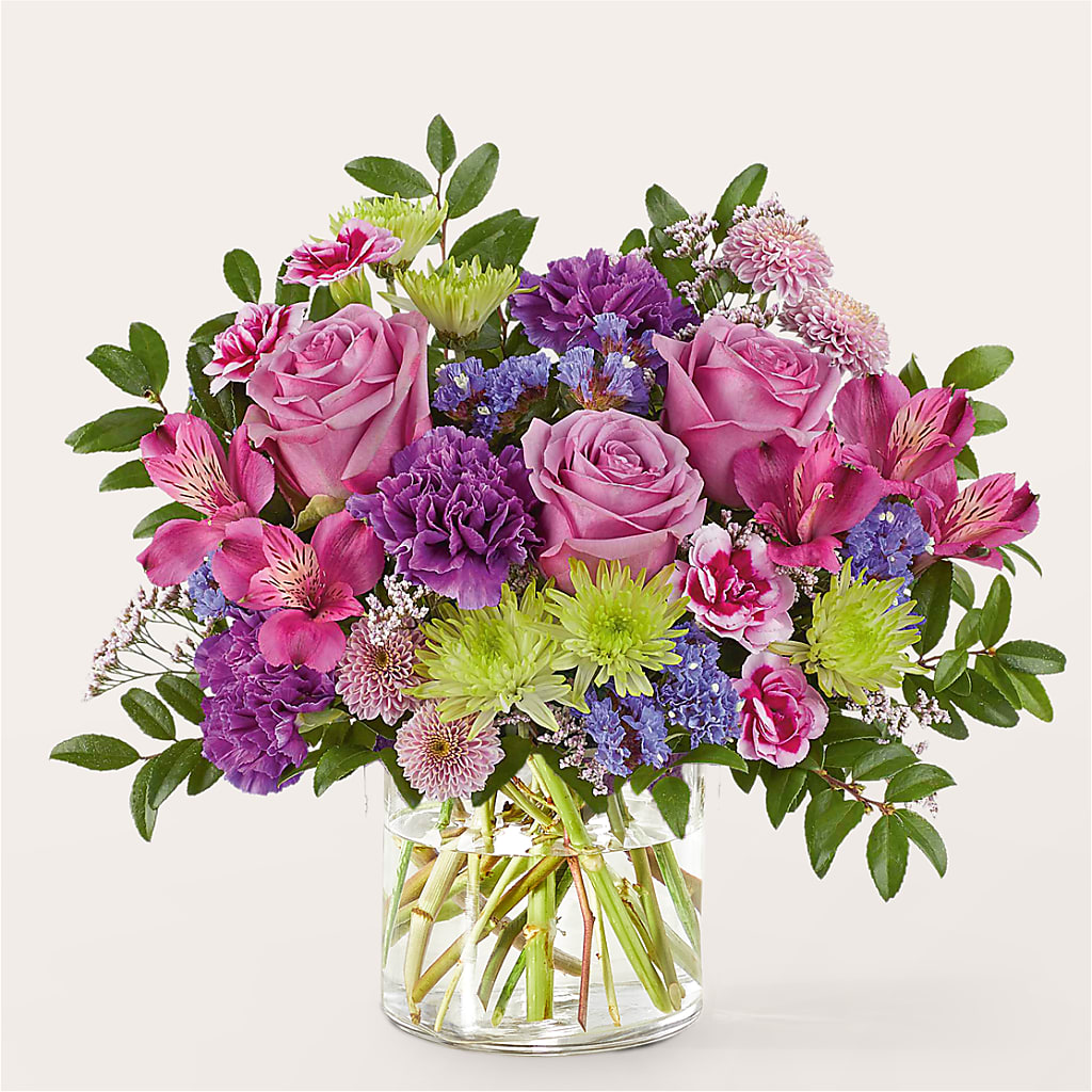 Glass Half Full Bouquet –  Savannah Flower Market, Savannah GA