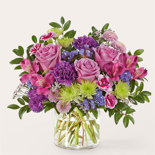 Glass Half Full Bouquet –  Savannah Flower Market, Savannah GA